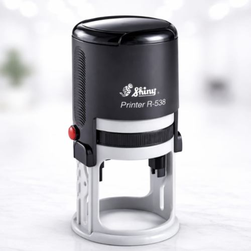 Shiny R-524 Round Self-Inking Stamp